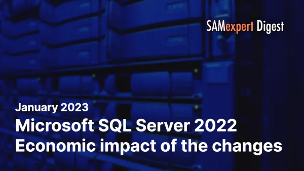 img of New SQL Server 2022 rules - good or bad?