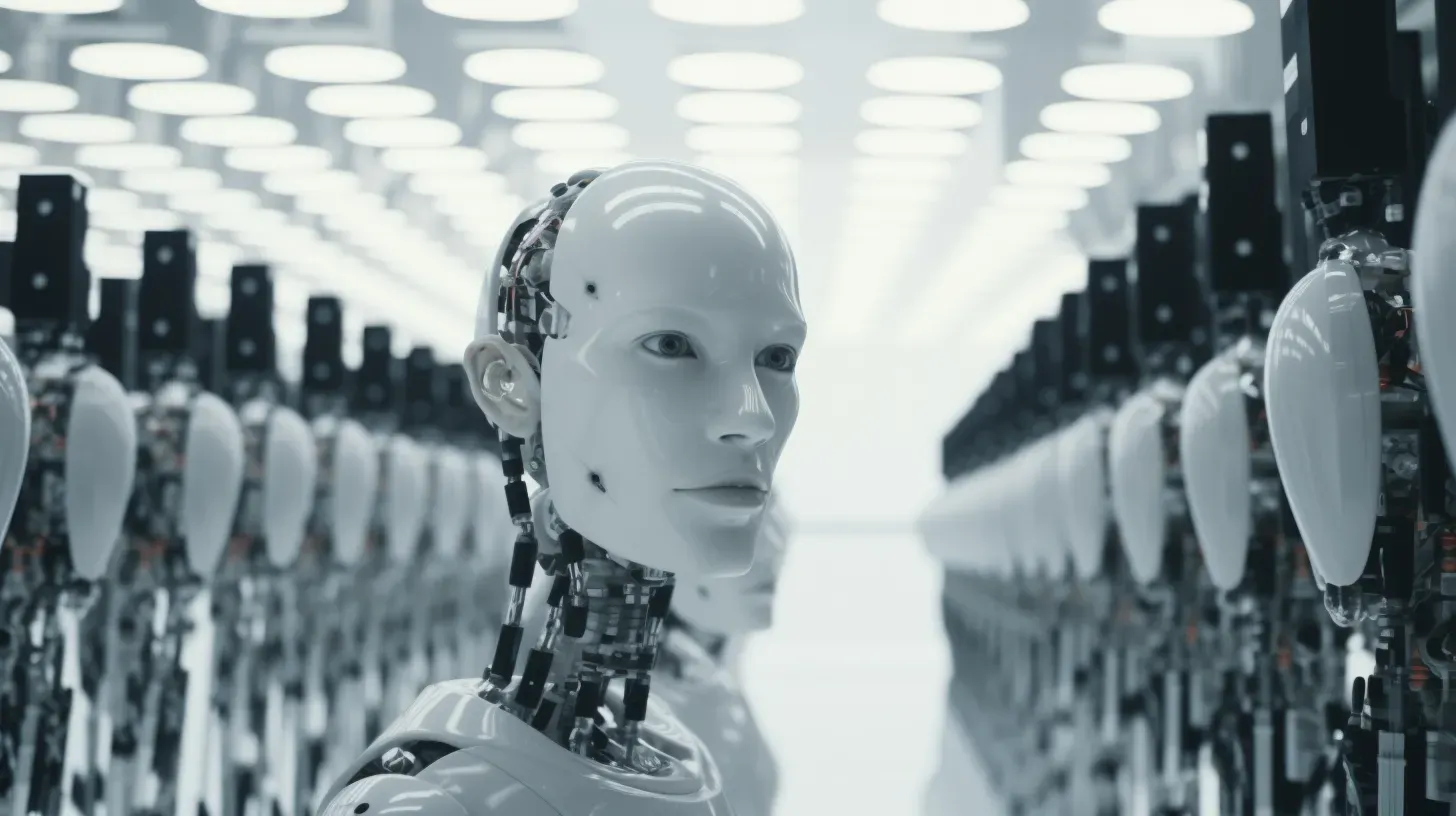 Abstract representation of OpenAI corporate turbulence